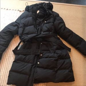 j. crew puffer jacket medium